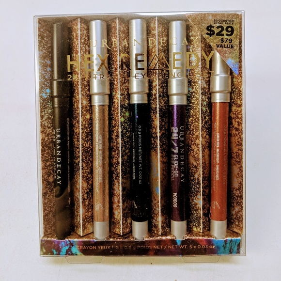 Urban Decay Other - Urban Decay 5-Piece 24/7 Travel Eye Pencil Set